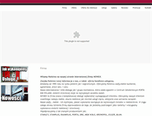 Tablet Screenshot of nowex-przemysl.pl